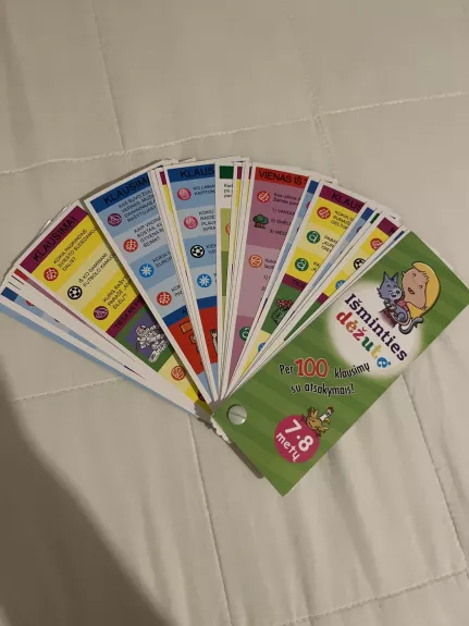 Išminties dėžutė. Per 100 klausimų su atsakymais! 5-6 m.
