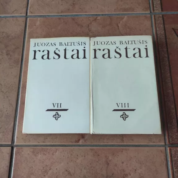 Juozas Baltušis: Raštai VII. Su kuo valgyta druska. 1 dalis; Raštai VIII. Su kuo valgyta druska. 2 dalis