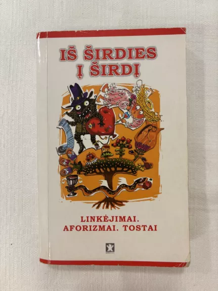 Iš širdies į širdį: Linkėjimai. Aforizmai. Tostai.