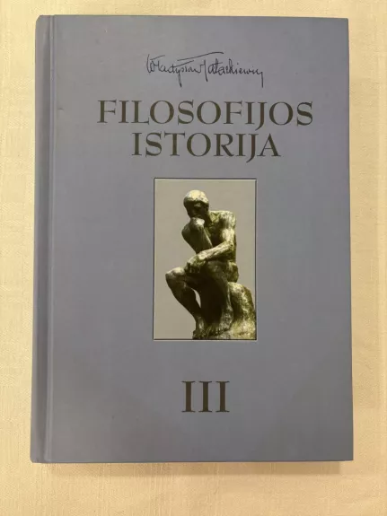 Filosofijos Istorija III
