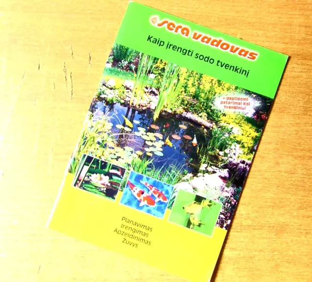 Kaip įrengti sodo tvenkinį