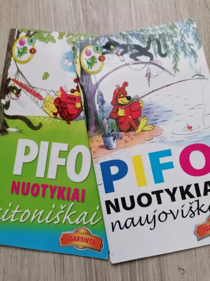 Pifo nuotykiai naujoviškai ir Pifo nuotykiai kitoniškai