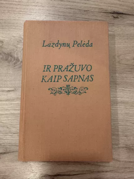 Ir pražuvo kaip sapnas