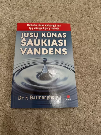 Jūsų kūnas šaukiasi vandens