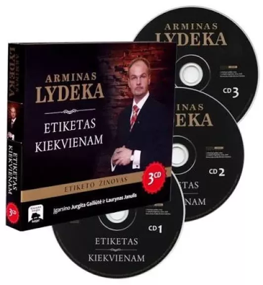 Etiketas kiekvienas 3 CD (audio knyga)