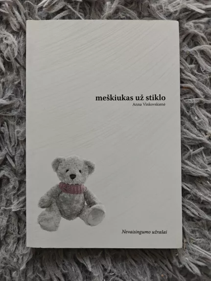 Meškiukas už stiklo