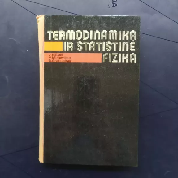 Termodinamika ir statistinė fizika