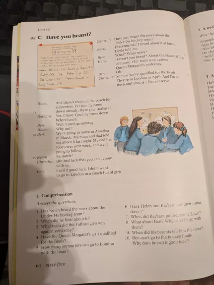 Learning English. Green line 2 book