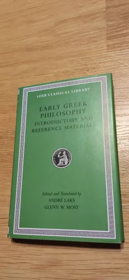 Early Greek Philosophy: Introductory and Reference Materials