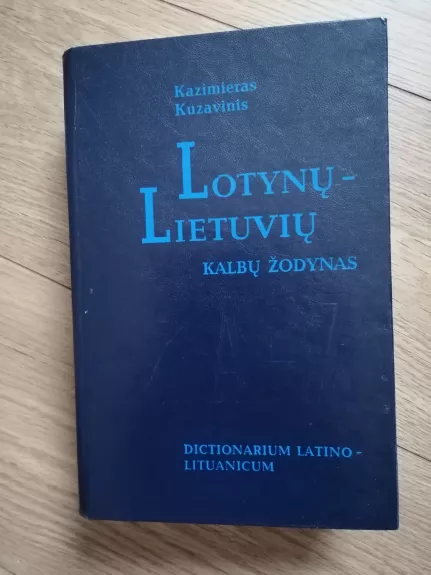 Lotynų - lietuvių kalbų žodynas