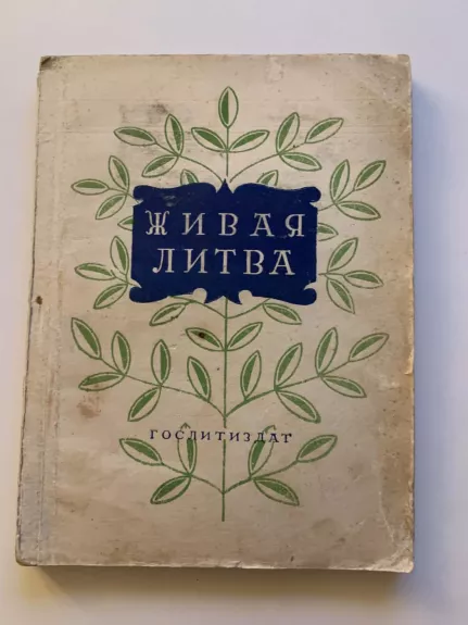 ZHIVAYA LITVA. STIKHI PEREVOD S LITOVSKOGO. VSTUPITEL'NAYA STAT'YA