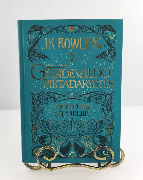 Fantastiniai gyvūnai. Grindelvaldo piktadarystės. Originalus scenarijus