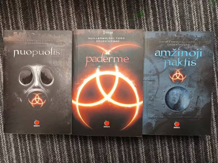 Padermės trilogija: Padermė + Nuopolis + Amžinoji naktis