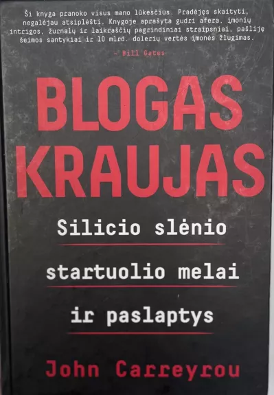 Blogas kraujas