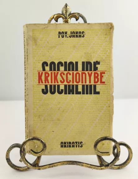 Socialinė krikščionybė 1939m.