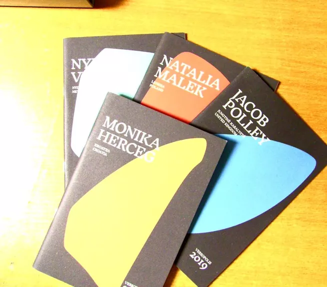 Keturios Verspopolis 2019 poezijos knygos