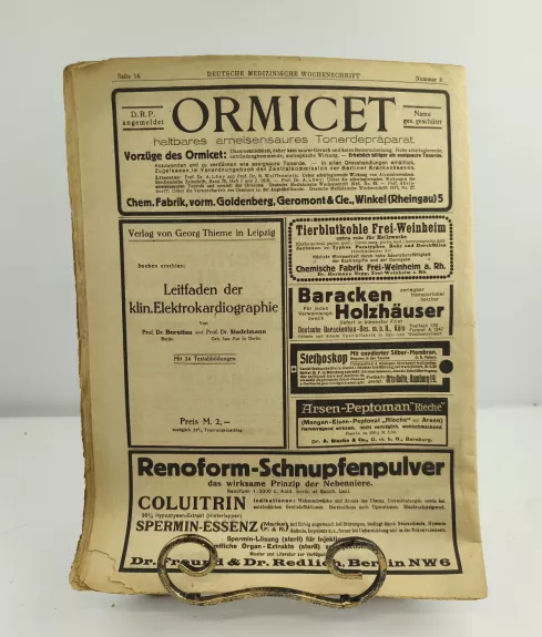 Jod - Ferroglidine 1918m.