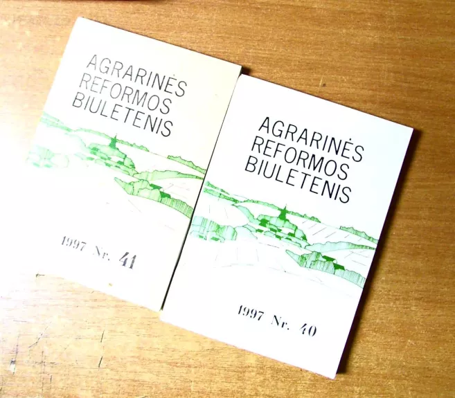 Agrarinės reformos biuletenis Nr. 40