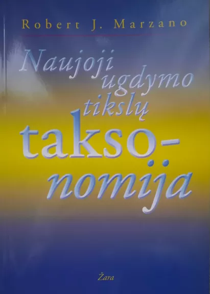 Naujoji ugdymo tikslų taksonomija