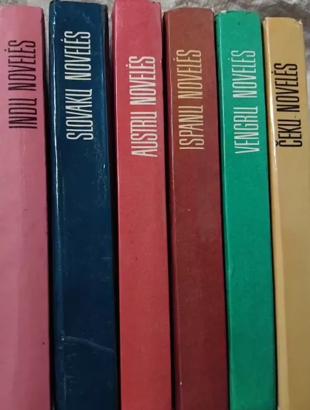 Novelės Ispanų, Austrų, Čekų, Indų, Slovakų, Vengrų