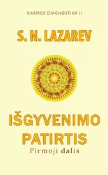 Išgyvenimo patirtis. Pirmoji dalis