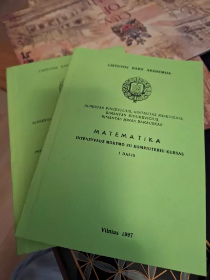 Matematika I ir II dalys