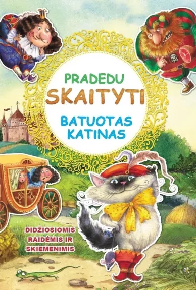 Pradedu skaityti. Batuotas katinas (didelės raidės)