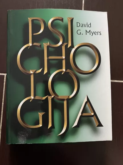 Psichologija David G.Myers