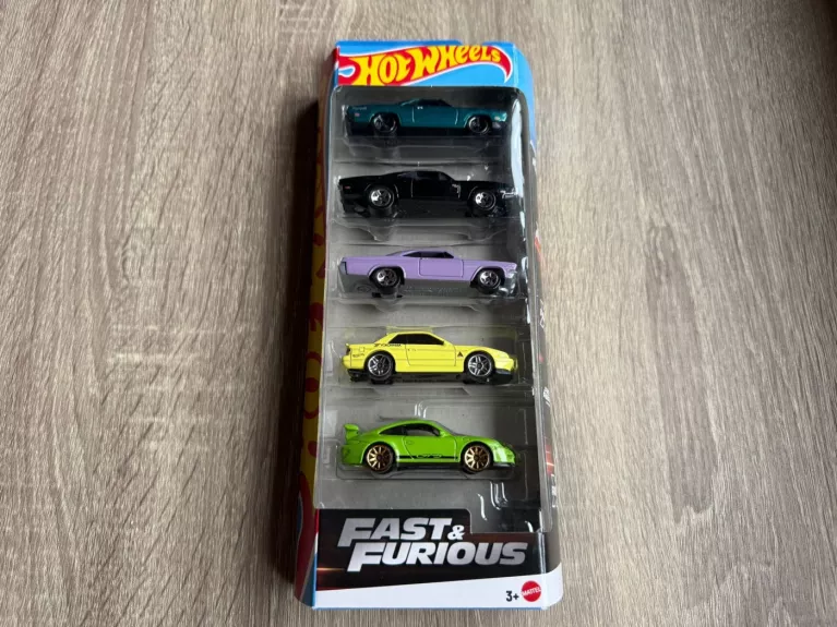 Hot Wheels Fast & Furious 5-Pack