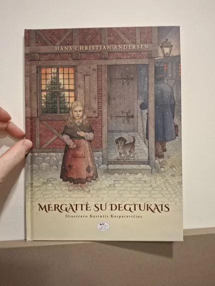Mergaitė su degtukais Hans Christian Andersen