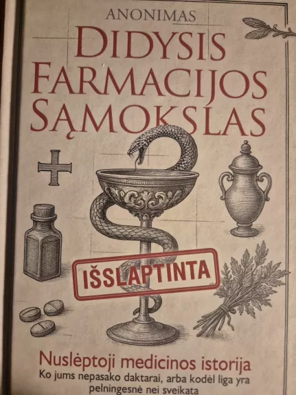Didysis farmacijos sąmokslas