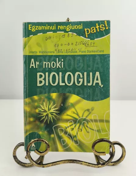 Ar moki biologiją