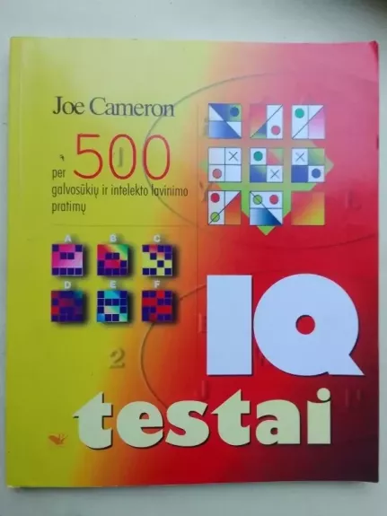 IQ testai: per 500 galvosūkių ir intelekto lavinimo pratimų