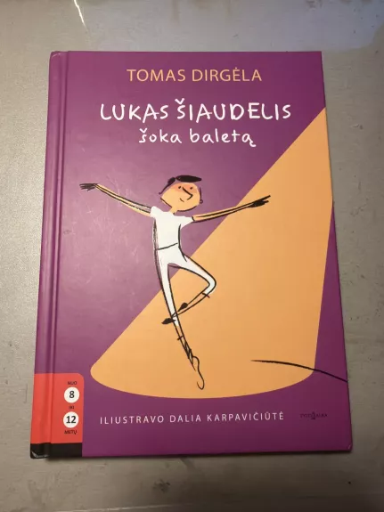 Lukas šiaudelis šoka baletą