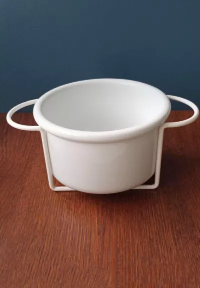 Keraminis puodas su metaliniu laikikliu, 1,5L, Eslau Denmark