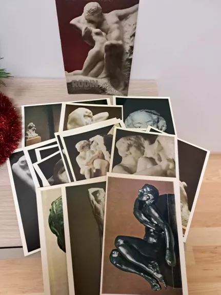 Rodeno skulptūrų atvirukų komplektas