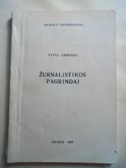 Žurnalistikos pagrindai