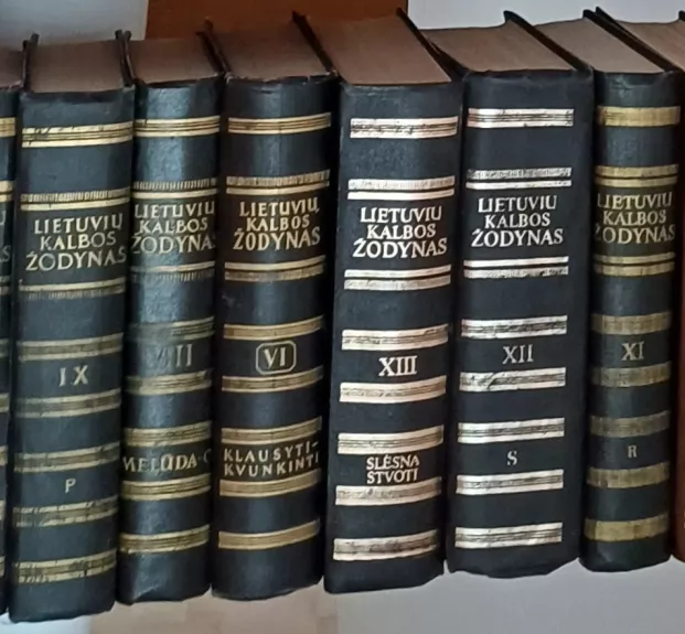 Lietuvių kalbos žodynas (6, 8, 9 ir 11–13 tomai)