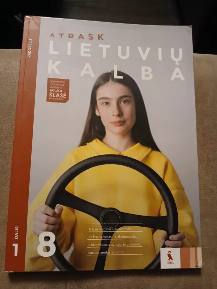 Atrask lietuvių kalba 8 klasei 1 dalis