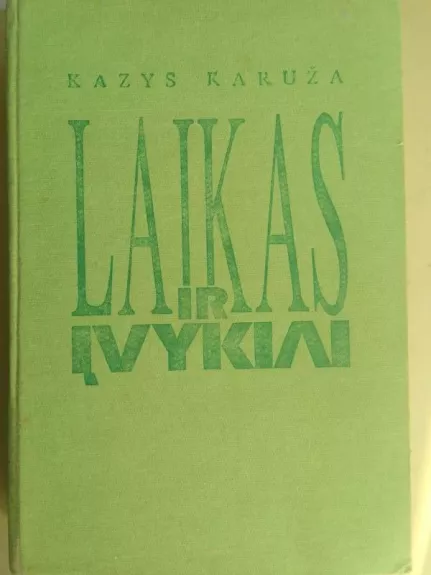 Laikas ir įvykiai