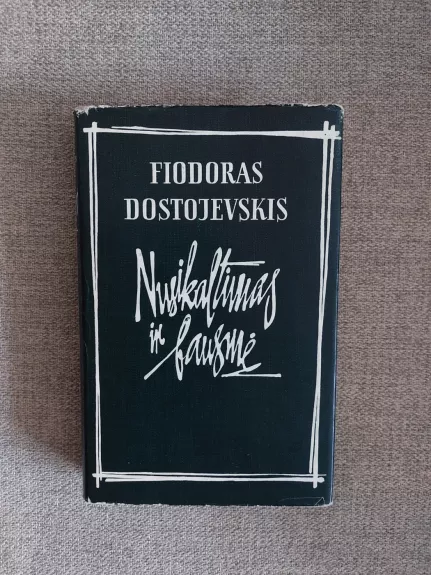 Nusikaltimas ir bausmė