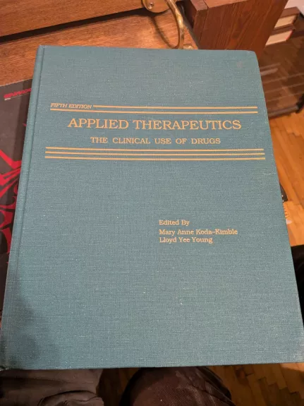 Applied Therapheutics. The Clinical use of drugs