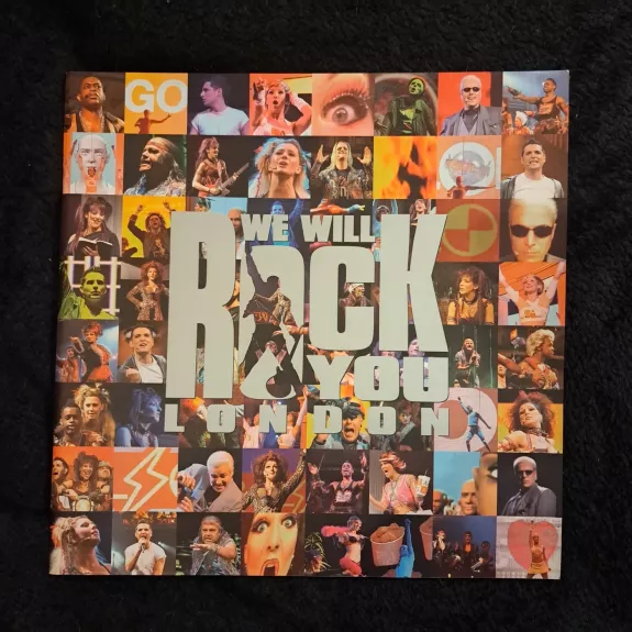 Queen ,,We will rock you" nuotraukų albumas