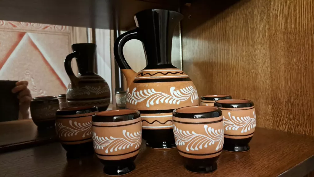 Keramikinis rinkinys vynui