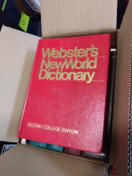 Webster's New World Dictionary. Second College Edition
