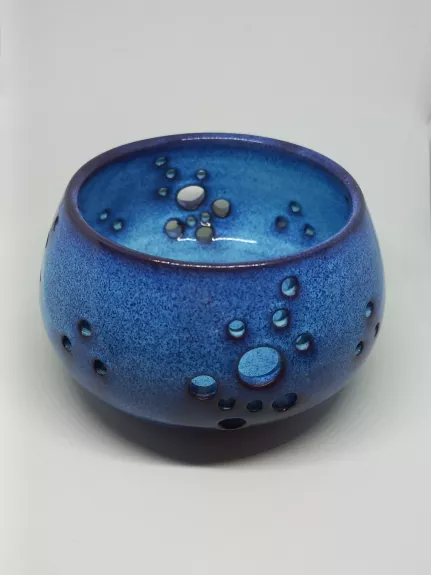 Mėlyna KA Chania žvakidė