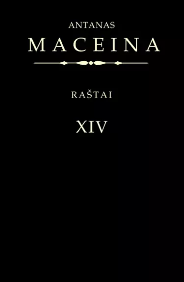 Raštai (XIV tomas)
