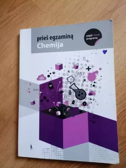 prieš egzaminą Chemija