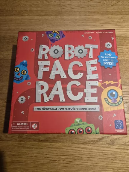 Robot face race