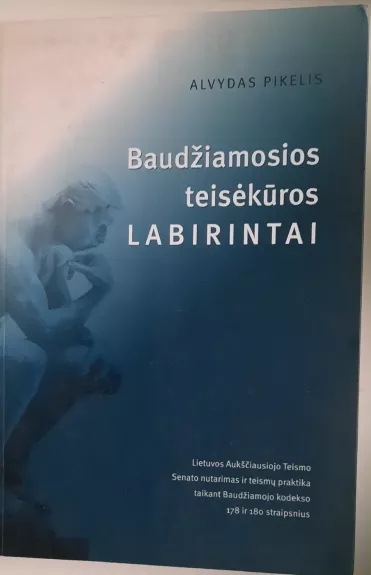 Baudžiamosios teisėkūros labirintai: Lietuvos Aukščiausiojo Teismo Senato nutarimas ir teismų praktika taikant Baudžiamojo kodekso 178 ir 180 straipsnius